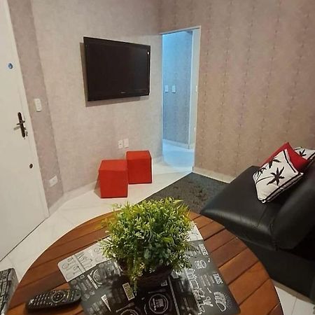 113 Canto Do Forte - 1Dorm - 200 M Da Praia E 20M Dos Bares E Restaurantes - Estacionamento Gratuito E Wi Fi , Tv A Cabo 大普拉亚 外观 照片