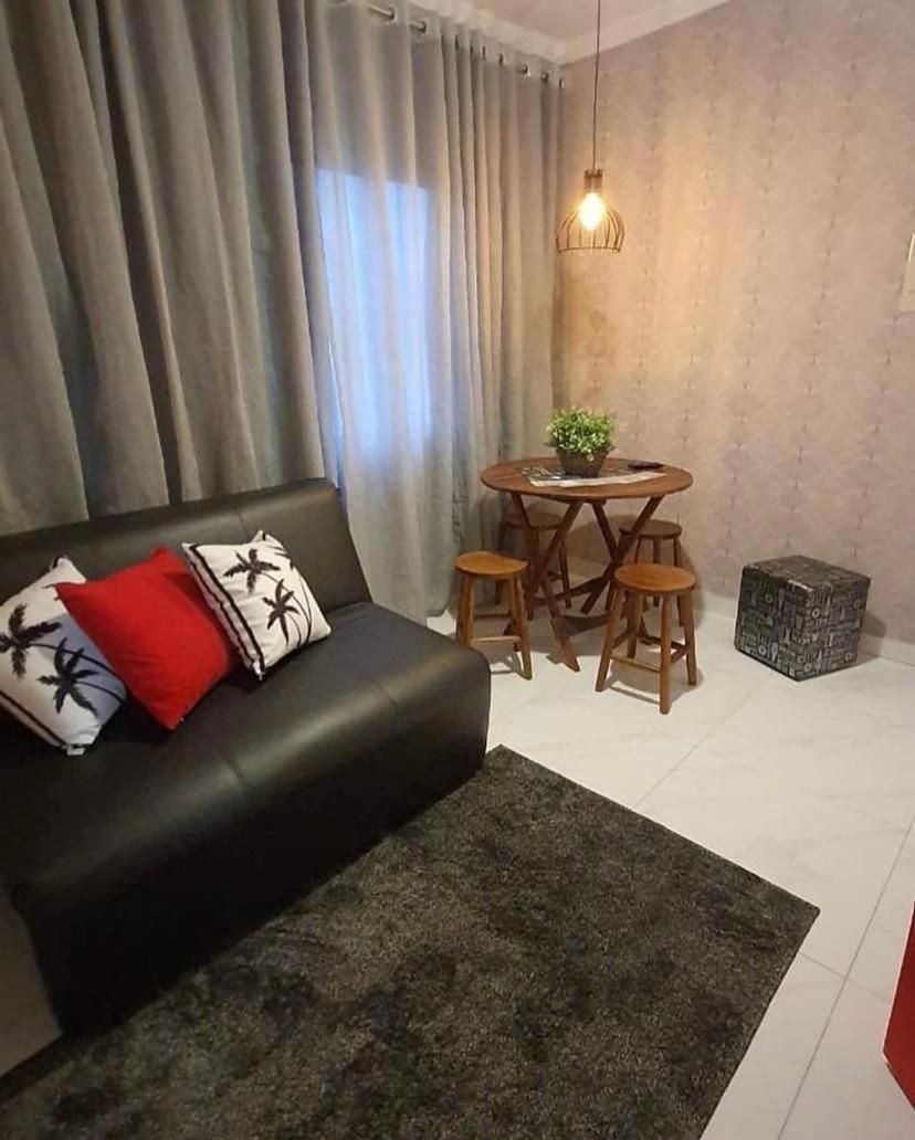 113 Canto Do Forte - 1Dorm - 200 M Da Praia E 20M Dos Bares E Restaurantes - Estacionamento Gratuito E Wi Fi , Tv A Cabo 大普拉亚 外观 照片