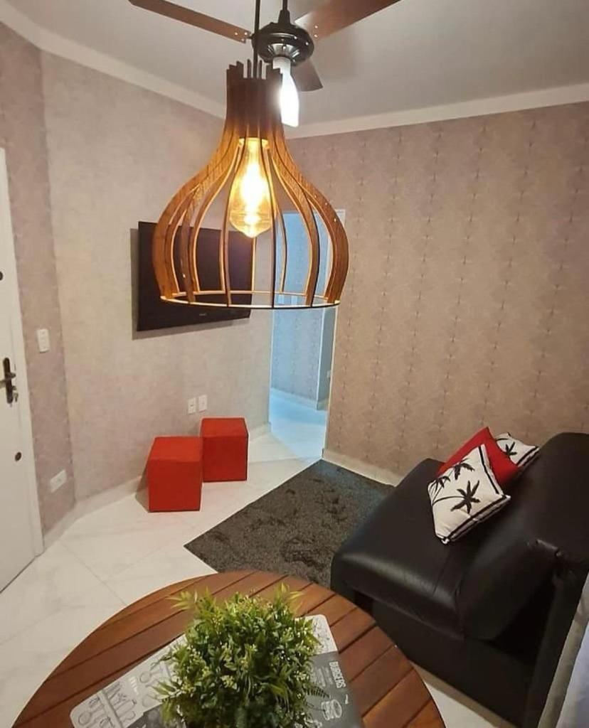 113 Canto Do Forte - 1Dorm - 200 M Da Praia E 20M Dos Bares E Restaurantes - Estacionamento Gratuito E Wi Fi , Tv A Cabo 大普拉亚 外观 照片