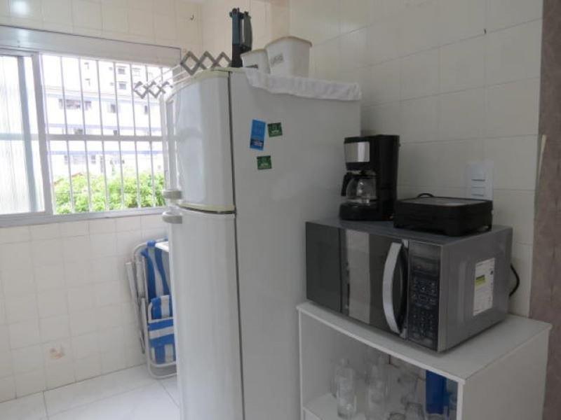 113 Canto Do Forte - 1Dorm - 200 M Da Praia E 20M Dos Bares E Restaurantes - Estacionamento Gratuito E Wi Fi , Tv A Cabo 大普拉亚 外观 照片